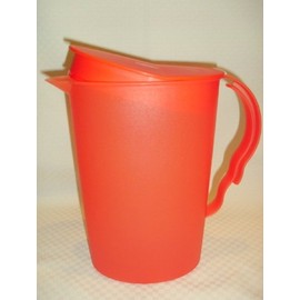 Tupperware Impressions One Gallon Pitcher Orange Rare