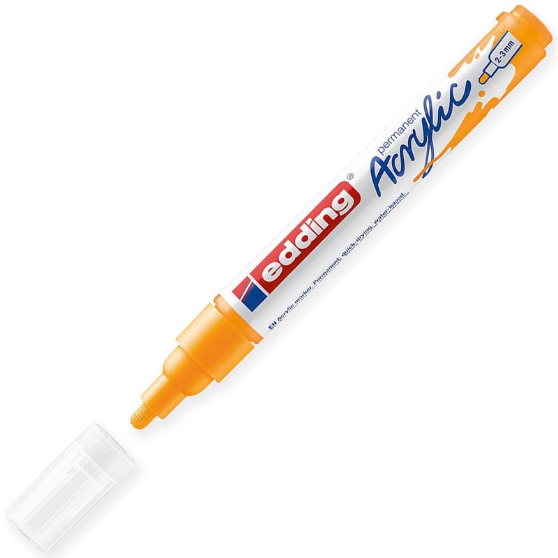 edding 5100 acrylic marker medium - basic colours - 6