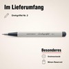 Leuchtturm1917 Rotary Pencil No. 2 Mechanical Pencil, 0.7 mm, Light