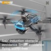 Drone P15 Pro 4k Professional hd with Dual Camera Obstacle
