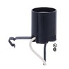 B&P Lamp® Horizontal Snap-in, E26 Medium Base Socket for 6"