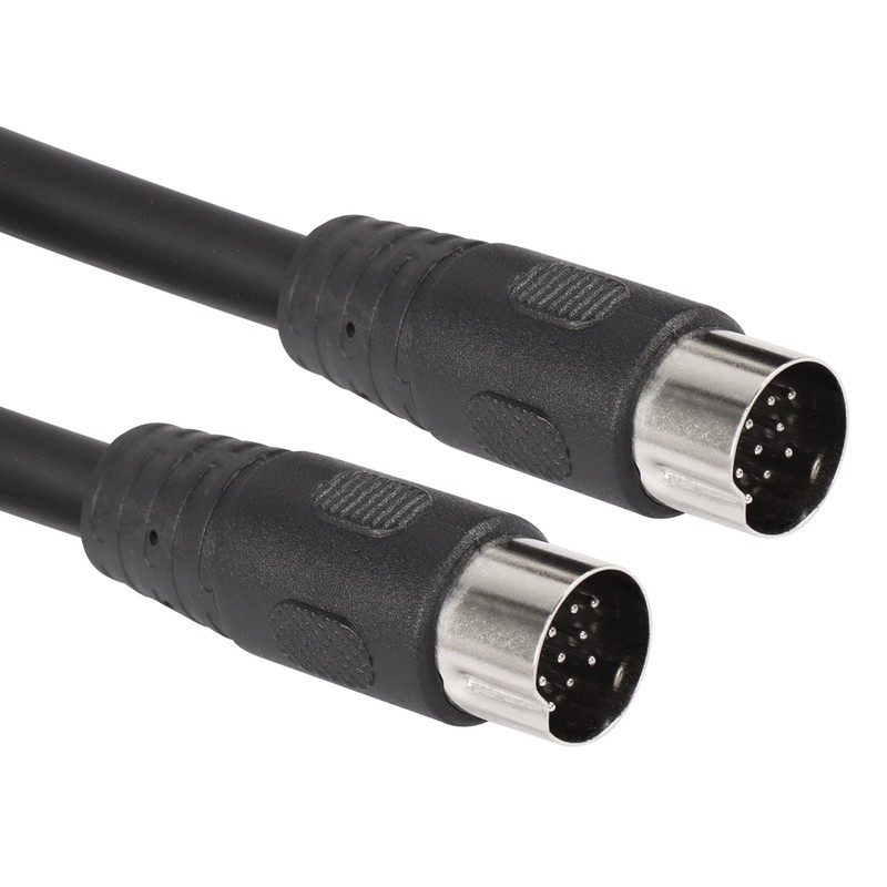 CERRXIAN DIN 13 PIN Male to Male Electrical Signal Control