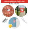AUA SIGNALETIQUE 202090-AI-p-150x210 with Signal Pre-drilled Sign, Multicoloured, 150x210 mm