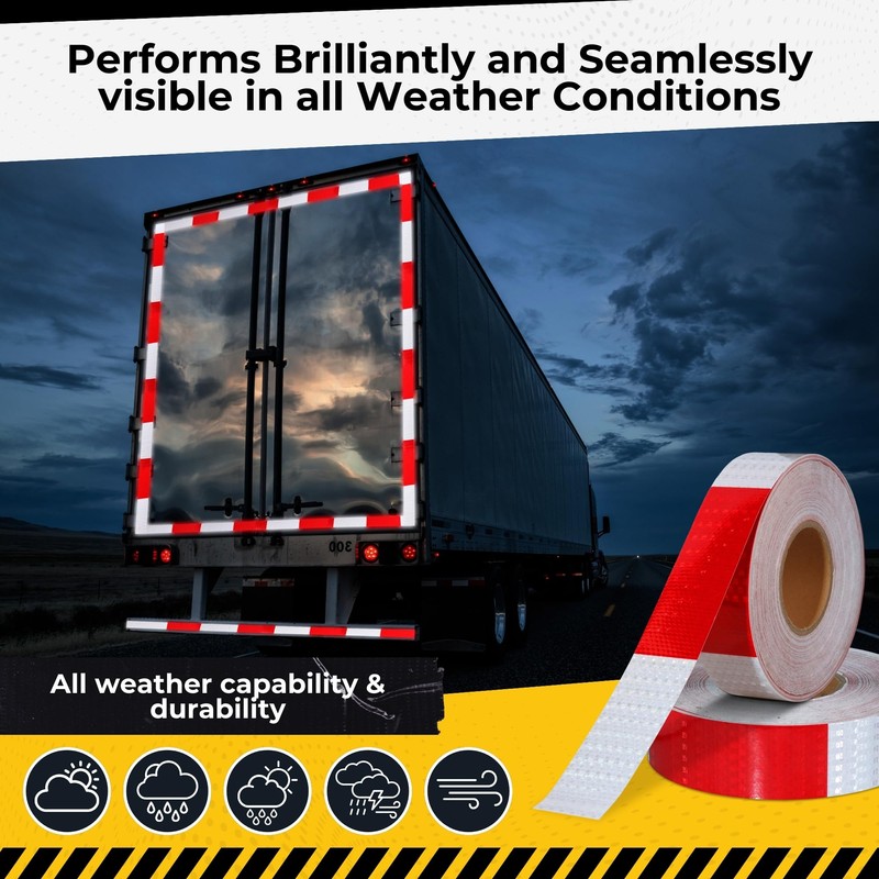 DOT C2 Safety Reflective Tape 2IN x 100 FT -