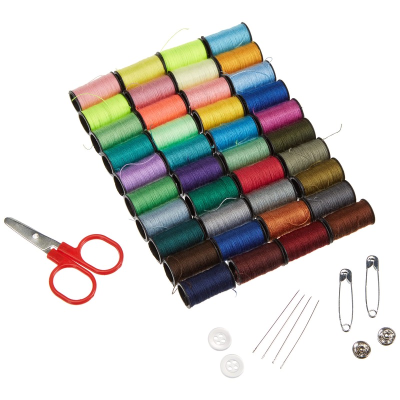 TSI 81981 Assorted Sewing Kit – Multicoloured, 20 x 12