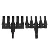 1 Pair Solar Panel Connector T Branch Cable Splitter Coupler