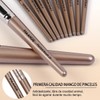 Brochas Maquillaje Profesional Maange Brocha Para Base Pincel Para Delinear
