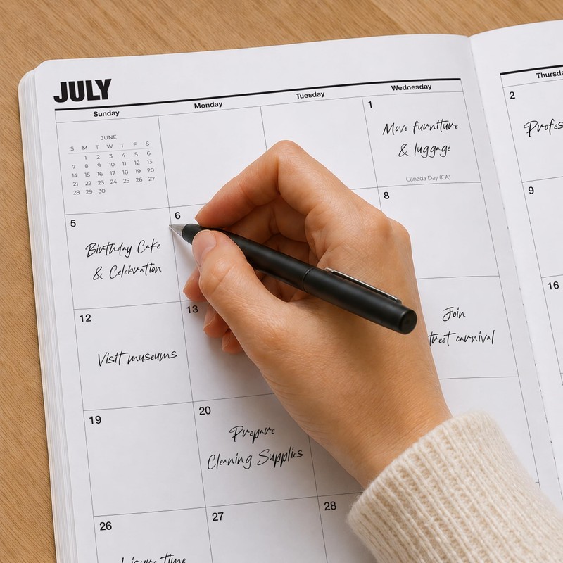 Monthly Planner 2026-2027, Jokotha 18 Months Calendar Planner from July