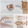 8 pcs hair clips (Nature Color)