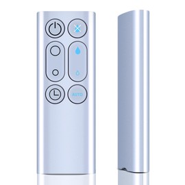 ZWP Replacement Remote Control fit for Dyson AM10 Humidifier Fan, Replaces Dyson 303117-01 966569-07 966569-06 Remote (Silver)