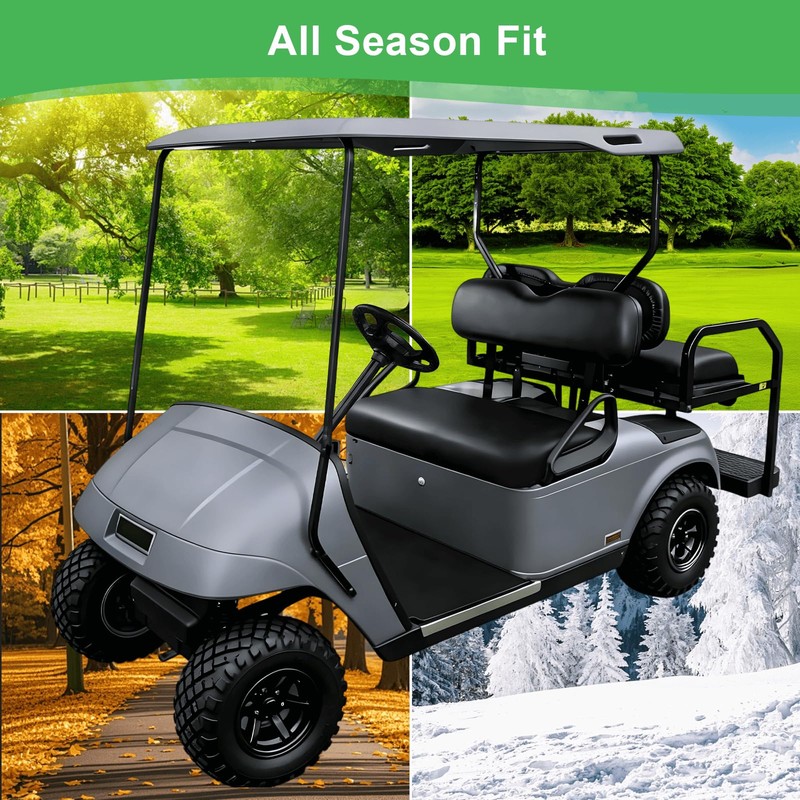 Waterproof Golf Cart Seat Covers for EZGO TXT RXV Freedom,