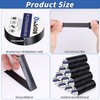 100 Rolls Black Electrical Tape Bulk 3/4 Inch x 66ft,