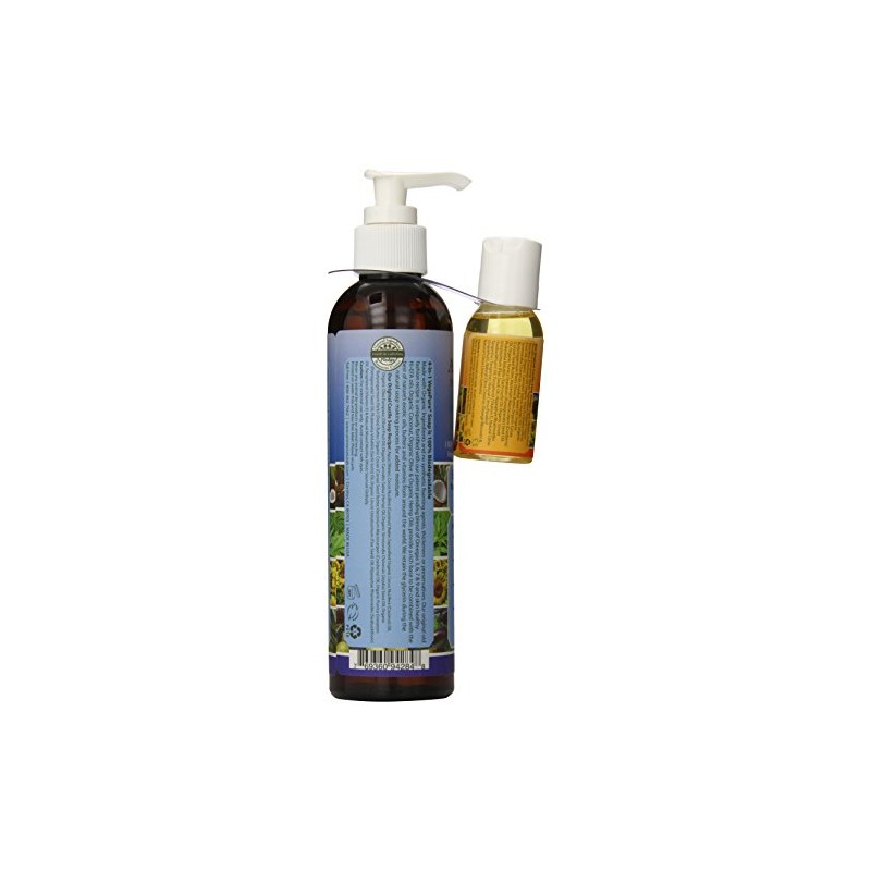 Aroma Naturals Extraordinary Natural 4-in-1 Castile Liquid Soap, Global Mints,