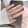 LALAFINA Artificial Nails Full Cover French False Nails Nail Tips
