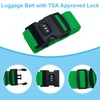 PATIKIL Luggage Straps, Suitcase Straps Adjustable Luggage Belts Strap with
