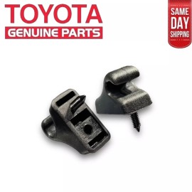 Toyota 82 - 85 TOYOTA CELICA SUN VISOR HOLDER CLIPS QTY 2 OEM NEW
