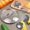 Tighall Universal Lid for Pots, Pans and Skillets, Tempered Glass