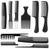 10 Pieces Hair Comb Set, Professional Salon Hair Styling Barber