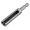 sourcing map 10mm Nut Driver, 1/4" Quick-Change Hex Shank Slotted