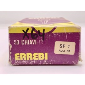 Errebi SF1 (2) Ilco X64 Alfa Romeo Autobianchi Fiat Maserati NOS Uncut key blank