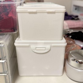 Small Drawer Organizer for Cotton Swabs, Cotton Pads, and Hair Ties Pokatong 10ea