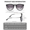 IGnaef Reading Sunglasses for Women, Gradient Full readers Sunglasses UV400