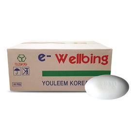 UnKnown Wellbeing soap 120g 80 pieces 1 box Commercial sauna Large capacity hotel wellness soap 120g 80 pieces 1 box Commercial sauna / 웰빙비누 120g 80개입 1박스 업소용 사우나 대용량 호텔용 웰빙비누 120g 80개입 1박스 업소용 사우