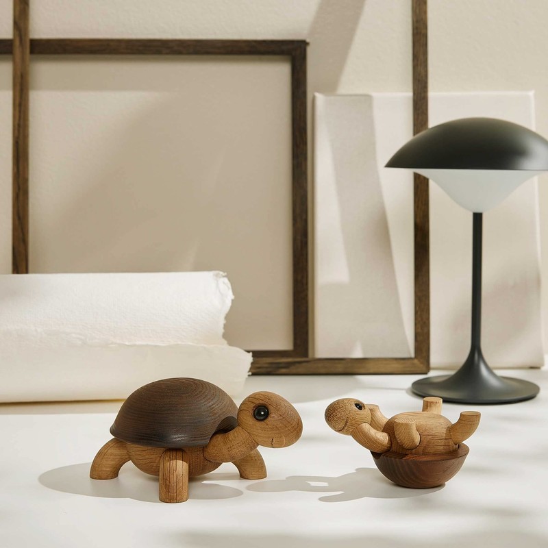 Spring Copenhagen Slowy Large Wooden Turtle Chresten Summer
