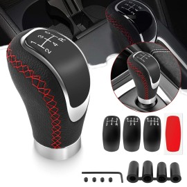 GOODFITMENT For Mini Cooper SE Manual Car Gear Stick Shift Knob Shifter Lever Head 5/6 Speed