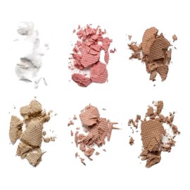 Paleta para Rostro Bissú Tono 01 La Mera Mera: Iluminador, Rubor y Bronceador