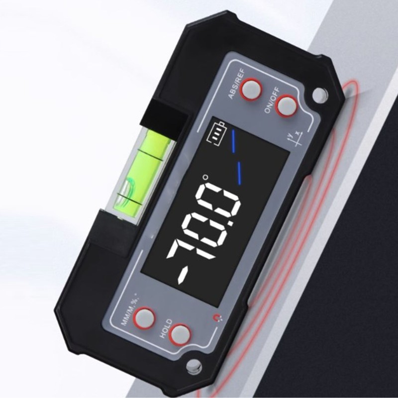 Digital Angle Gauge Magnetic Leveler Level Finder Protractor Bevel Inclinometer