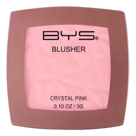 Rubor Bys Crystal Blush - Acabado Luminoso Y Natural 3g Tono Del Maquillaje Crystal Pink