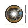 RHODIUS XT38 X-LOCK | Pack of 25 Diameter 125 mm