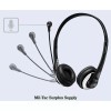 Adesso Xtream P2 USB Wired Multimedia Headset with Noise-Cancelin