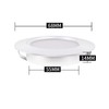 HEHEMM 12V 2.5W LED Recessed Down Light Ceiling Light Under