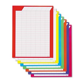 TREND enterprises, Inc. T-73901 Vertical Incentive Charts, Jumbo Variety Pack, 22" x 28", 8/Pack