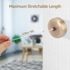 Retractable Clothes Line 9.2 FT Adjustable Brass Laundry Line Wall