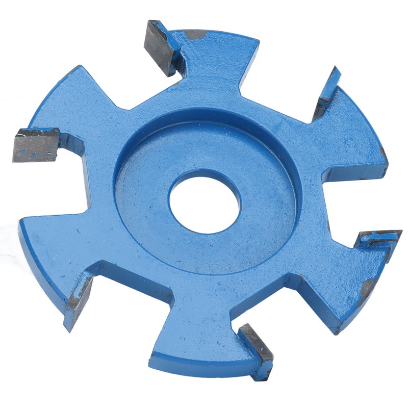 6 Teeth Wood Milling Cutter Carbon Steel Carving Disc Woodworking