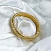 Chunky Gold Bracelets for Women 18K Gold Plated Stainless Steel