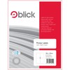 Blick A4 Multi Labels (25 Sheets, 4 per Sheet)
