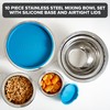 Viking Mixing Bowls Set, 10 Piece Stainless Steel Kitchen Cookware,