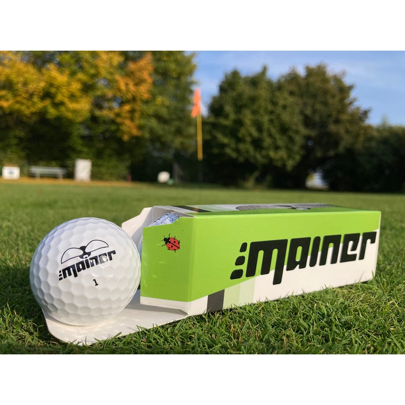 Emainer Golf Ball, 12 Soft Golf Balls with Maximum Range,