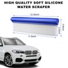 Ohleats Professional Car Handheld Blade Squeegee, 12.3 inch 3-Layer Silicone