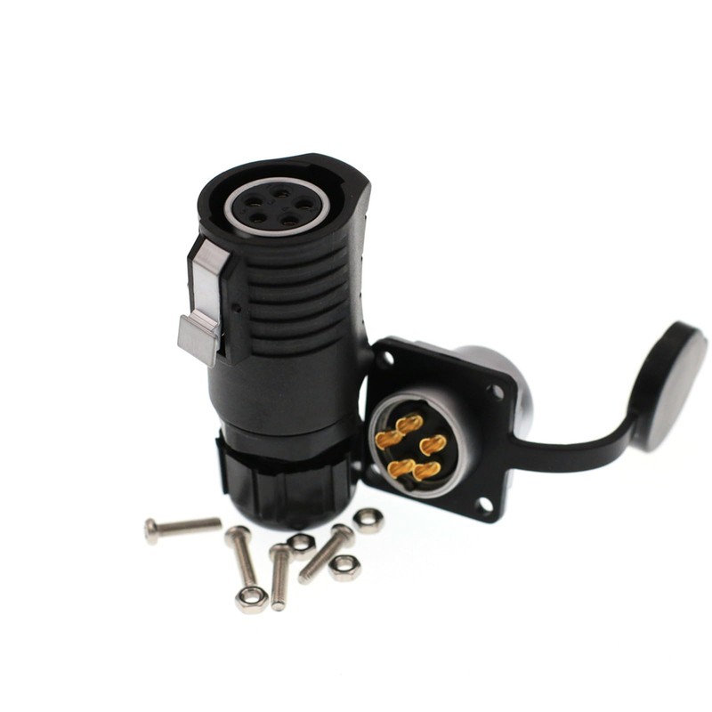 HangTon LP20 5 Pin Power Connector Female Cable Plug Male