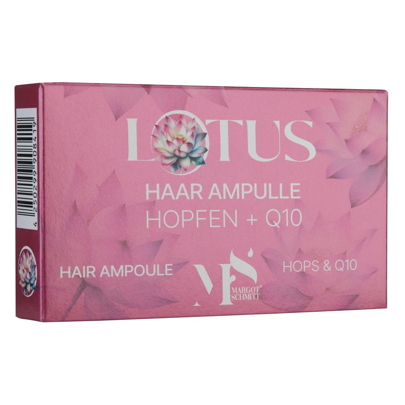 Margot Schmitt Lotus Ampoules with Hops and Q10, 6 x