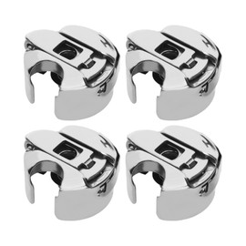 Be In Your Mind 4-Piece Stainless Steel Bobbin Case 22.5 x 13 mm Compatible with Juki DDL-5550 DDL-8100 DDL-8300 DDL-8500 DDL-8700 Single Needle Sewing Machine for Front Loader