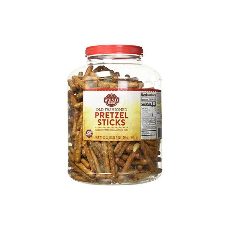 Wellsley Farms Pretzels Sticks Net Wt 55 Oz,, ()