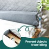 Bed Gap Filler for Headboard & Wall, Mattress Extender Pillow