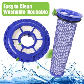 Aunifun Replacement Filter for Dyson DC41, DC65, DC66, Animal, Multi Floor and Ball Vacuums Rwplacement, Compare to Part # 920769-01 & 920640-01, Post Filter & Pre Filter