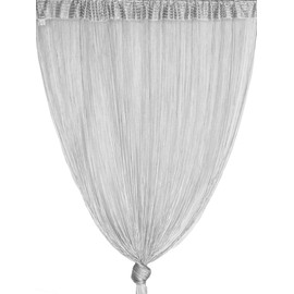 Tex family Vivienne 150 x 300 cm Plain Grey Door Curtain